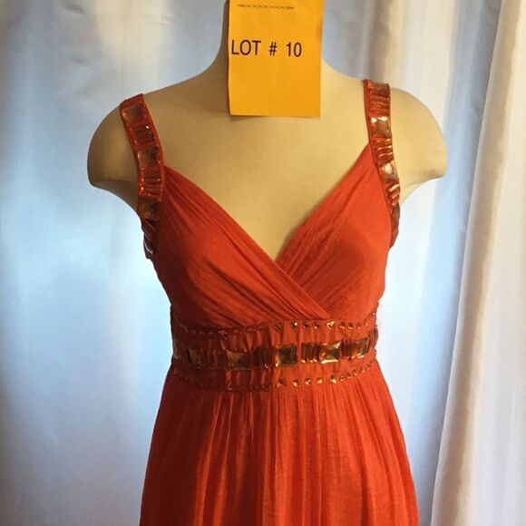 Sleeveless dress by FELINE in size medium in 🍊 - Picture 3 of 8